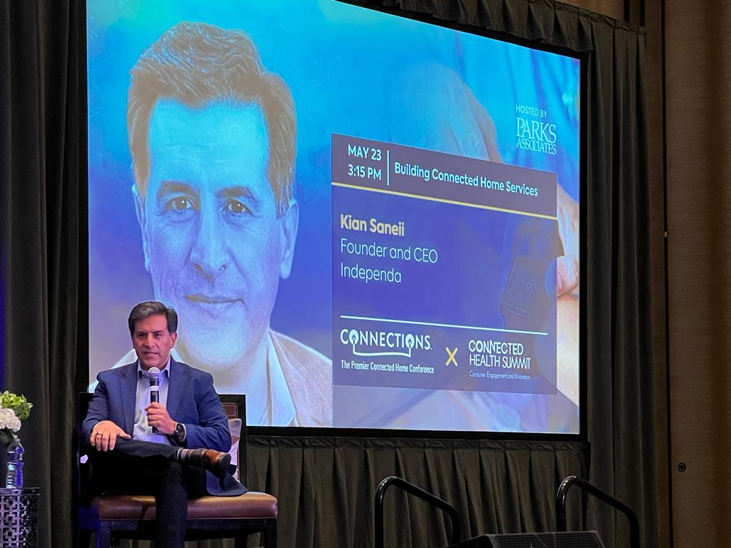 LOOK!

Our CEO, @kiansaneii at #CONNUS23. It was indeed a great session! Thank you for having us, @ParksAssociates. 

#CONNUS23 #CONNHealth23 #Connections23
