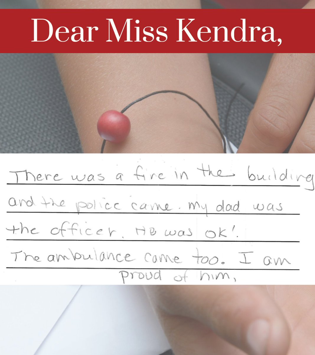 MissKendraProg's tweet image. LETTER TIME: Core Memory unlocked for this little boy! His dad will forever be his superhero. Miss Kendra loves knowing her kids are happy! #MissKendraPrograms #SEL #Children #MentalHealth