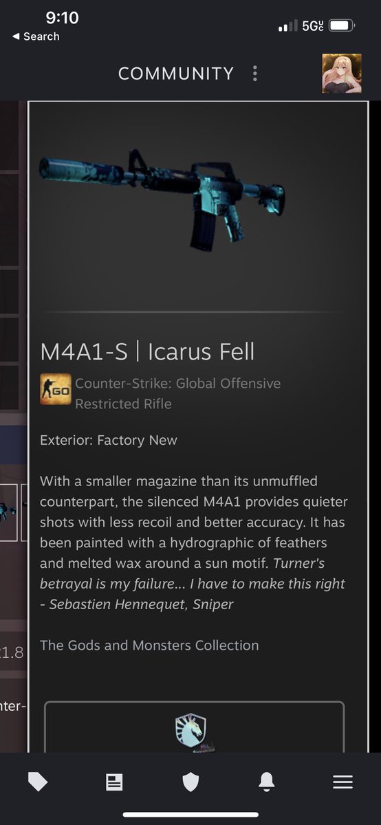 The newest edition to my inventory 🔥 one of my dream skins