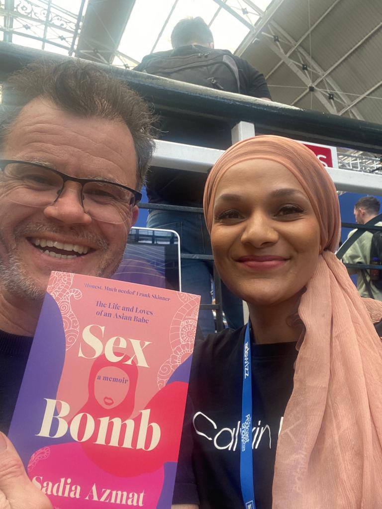 domholland's tweet photo. Bumped into my friend and this weeks podcast guest @sadia_azmats_
Take a listen just click the link below. https://t.co/UeQhwV58eN #takesonlife #podcast @GlobalPlayer @PodcastShowLDN https://t.co/QSEP300jKh