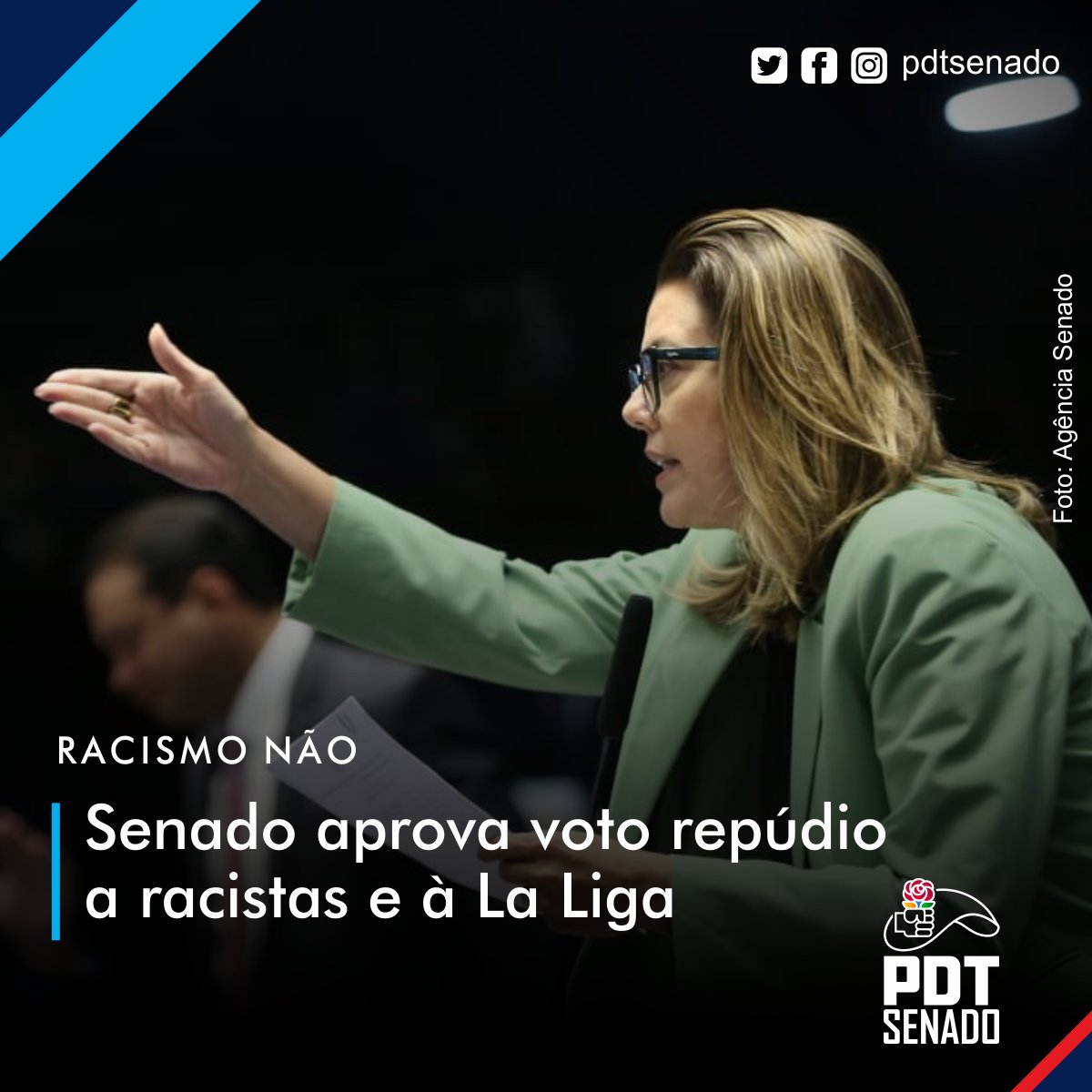 PDT Senado tweet media