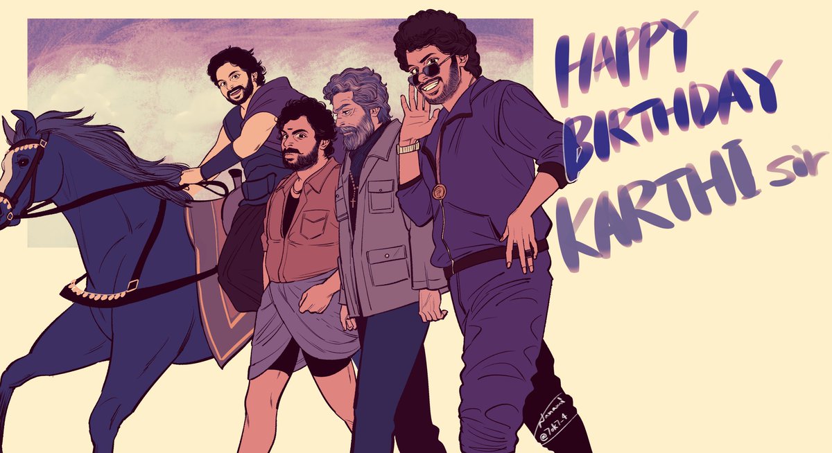 Happy birthday @Karthi_Offl Sir!🥳
I hope you have another wonderful year!

#HBDKarthi #HappyBirthdayKarthi
