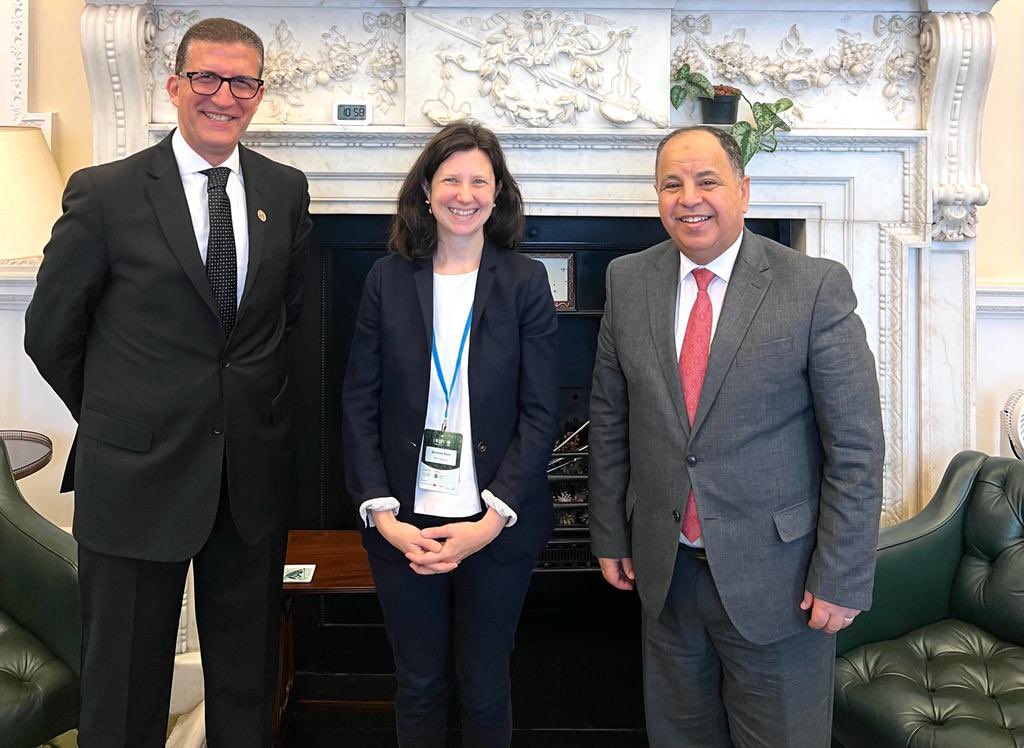 egypt_uk's tweet photo. Great meeting between HE Dr. Maait, Finance Minister & Baroness Penn, Lord Treasury Minister on the margins of the NZDS. Excellent exchange on current international financial developments & ways to promote bilateral cooperation
🇪🇬🤝🇬🇧 #NZDS
@COP27 @hmtreasury https://t.co/y4RN5q8Rkt
