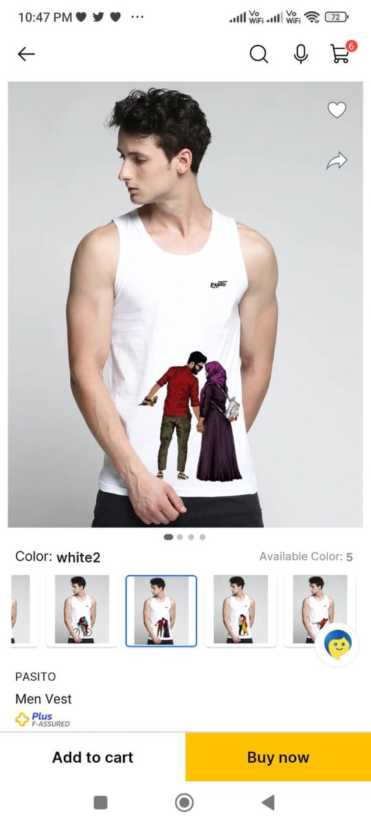 stop_hate_313's tweet image. @Flipkart @flipkartsupport A special design shirt and T-shirt is being sold by you to target the girl of muslim religion, if #Flipcart does not stop its sale, then we all will #boycottflipcart
Your products link or photoes.
dl.flipkart.com/s/OhiEotNNNN
dl.flipkart.com/s/OhEjDENNNN or many