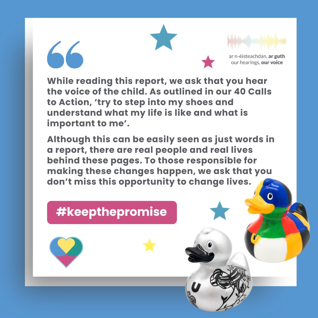 Young people from OHOV will be speaking about the change they need in Children's Hearings on BBC and STV news this evening. Tune in or check out the child friendly recommendations here👉 thepromise.scot/resources/2023…