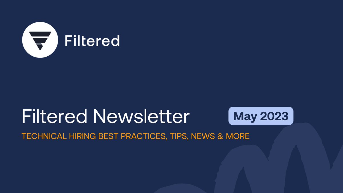 📰 Our May newsletter is out! Get your tech recruiting top stories and insight (plus a new blog!) in summary form ⬇

#recruitingnow #techhiring #artificialintelligence #skillassessment

hubs.ly/Q01RbBY80