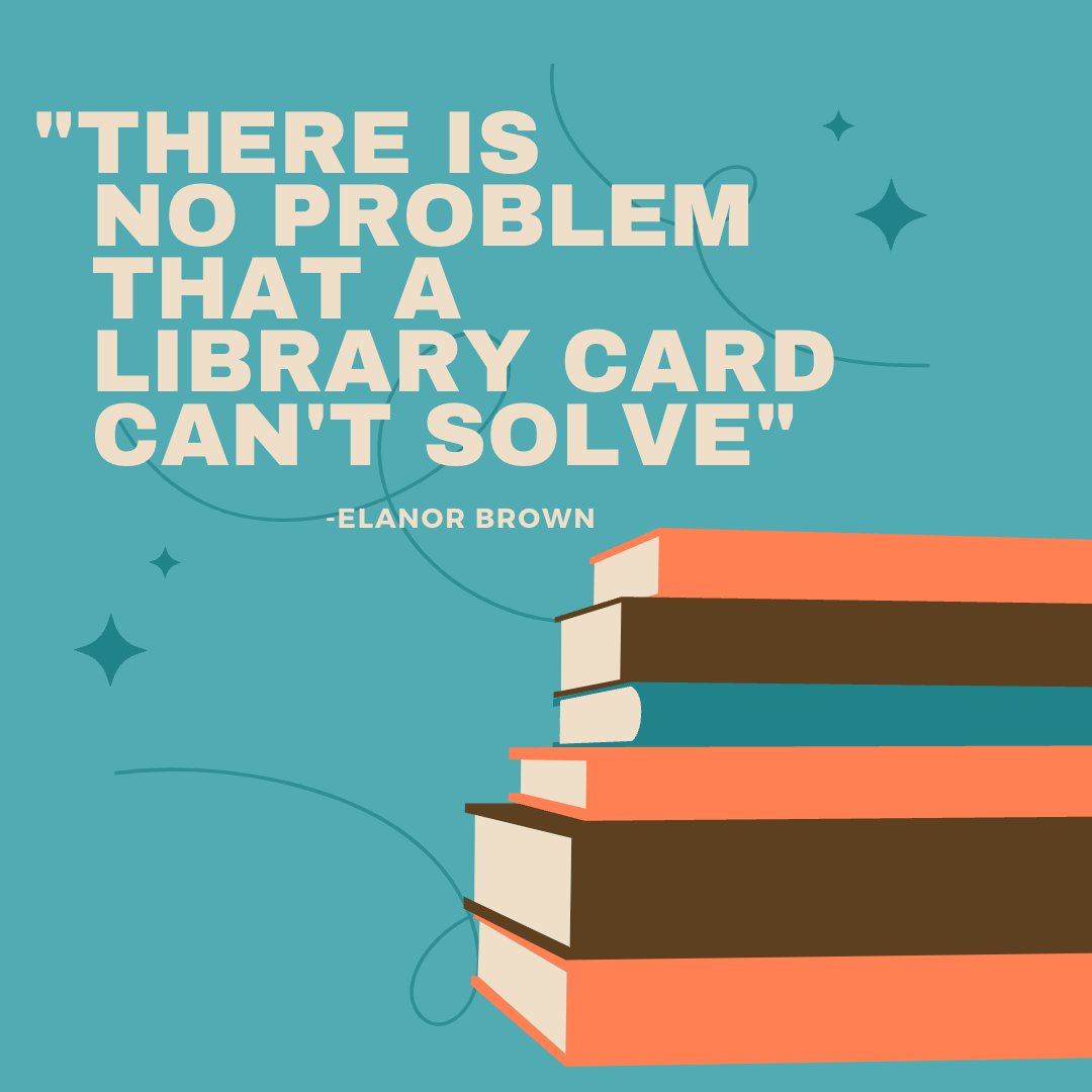 No worries, No problems—let's take a trip to the library! 📚📖✨ 
#QOTD #Librarytwitter