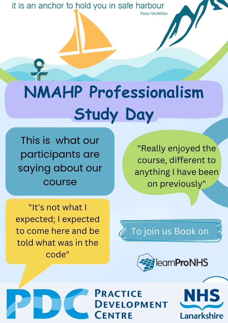 If you would like to come and join the conversation about Professionalism, there are a few spaces at our next Professionalism Study Day on Thursday the 14th of September 2023. It would be wonderful to see you there.