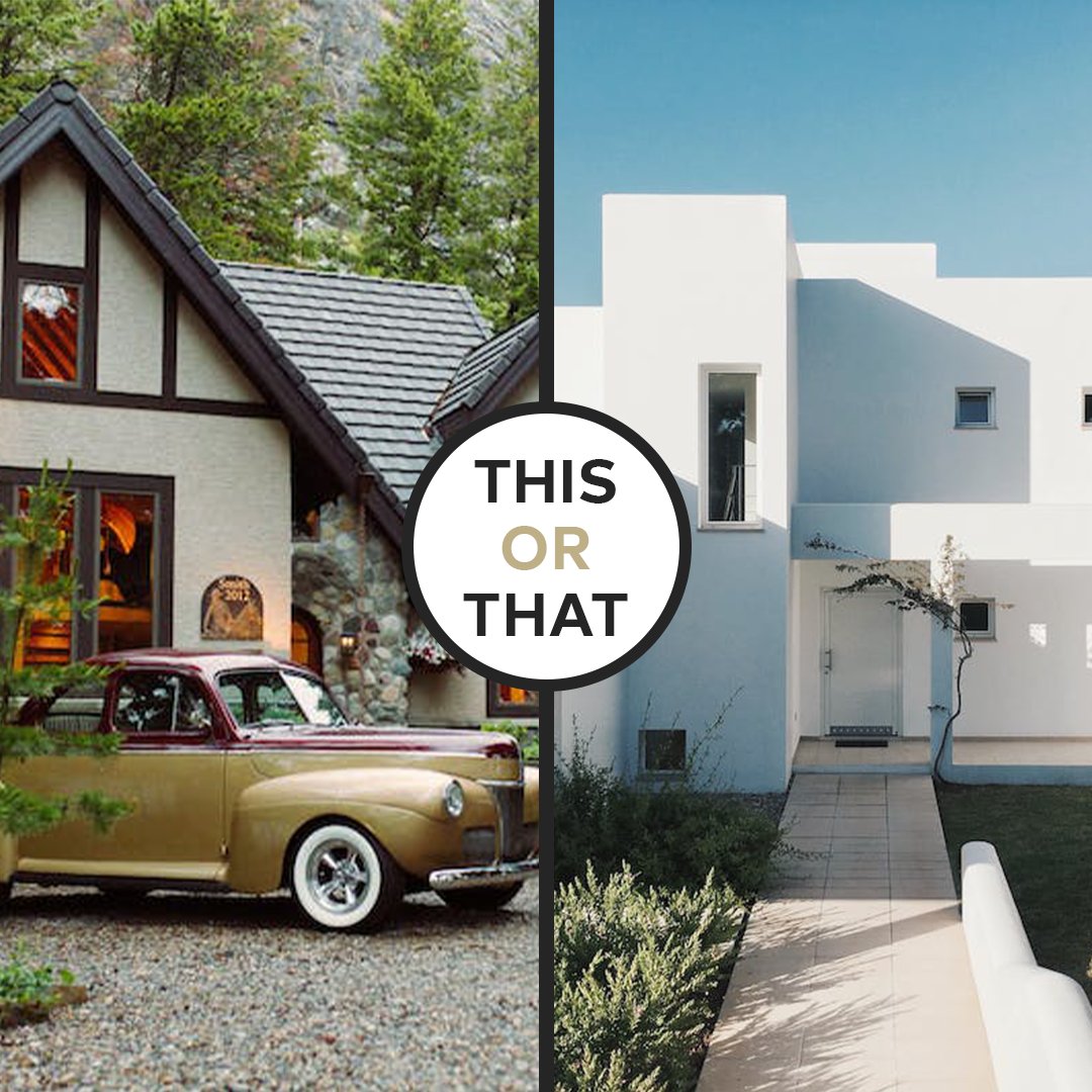 Which house would you rather spend a long weekend in? Comment Below ⬇️