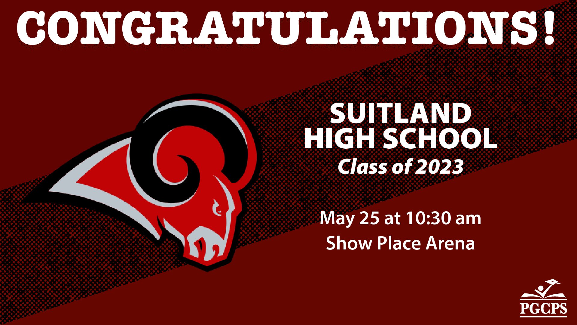 PGCPS on Twitter "Congratulations! Suitland High School Class of 2023