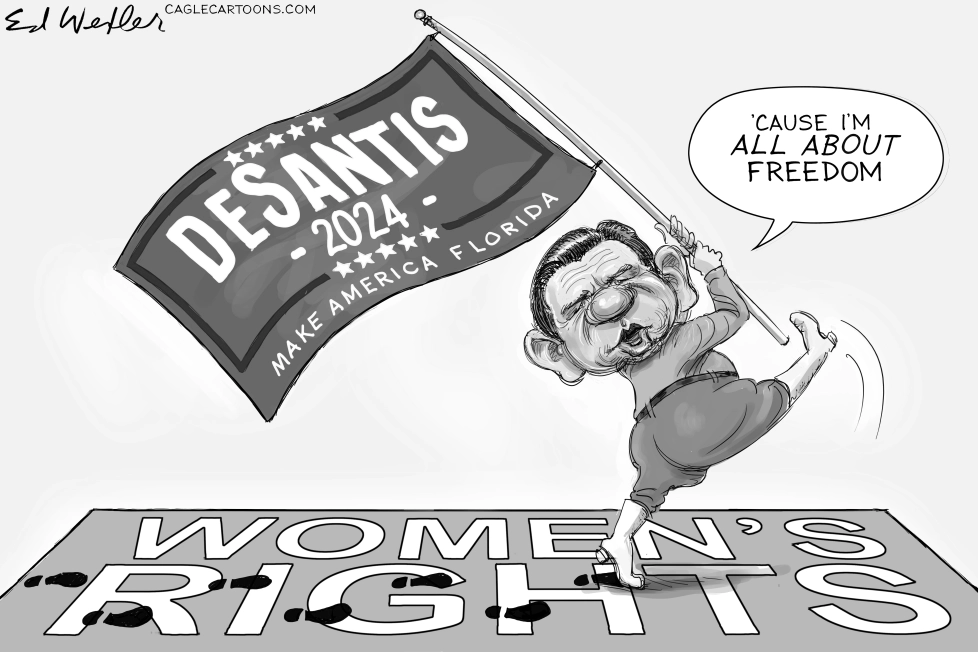 FL’s DeSantis leads GOP’s war on women:
· Force women to share their menstrual cycle details
· Denied equal pay
· Denied childcare
· Denied reproductive rights
End GOP's war on women! Vote Blue!

#ResistanceWomen #Fresh #ONEV1 #wtpBLUE