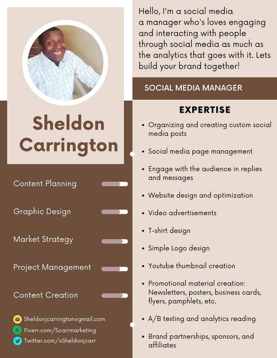 I love helping people grow their businesses. Shoot me an email at sheldonjcarrington@gmail.com or order some custom-made promotional material today! fiverr.com/share/DGDZKV #markering #advertising #smallbusiness #freelance #growth #socialmediamarketing #ad #ads #socialmedia #CLT