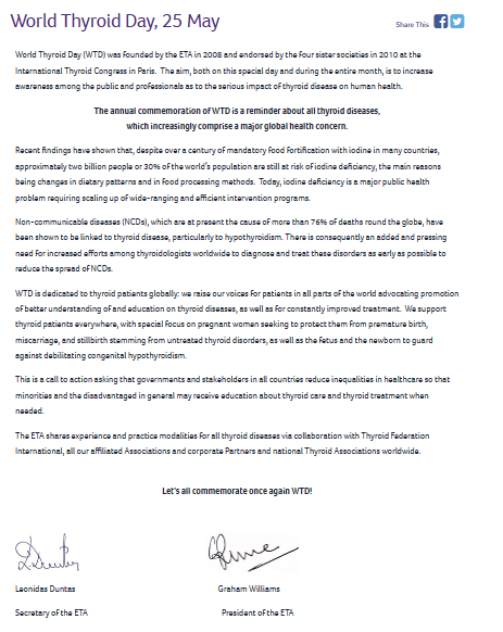 European Society of Endocrinology (ESE) tweet media