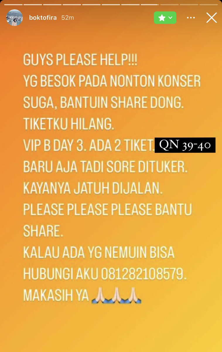 guys kali aja ada yang menemukan. mohon dibantu yaa temen2
terima kasih
#AgustD_SUGA_Tour_in_Jakarta