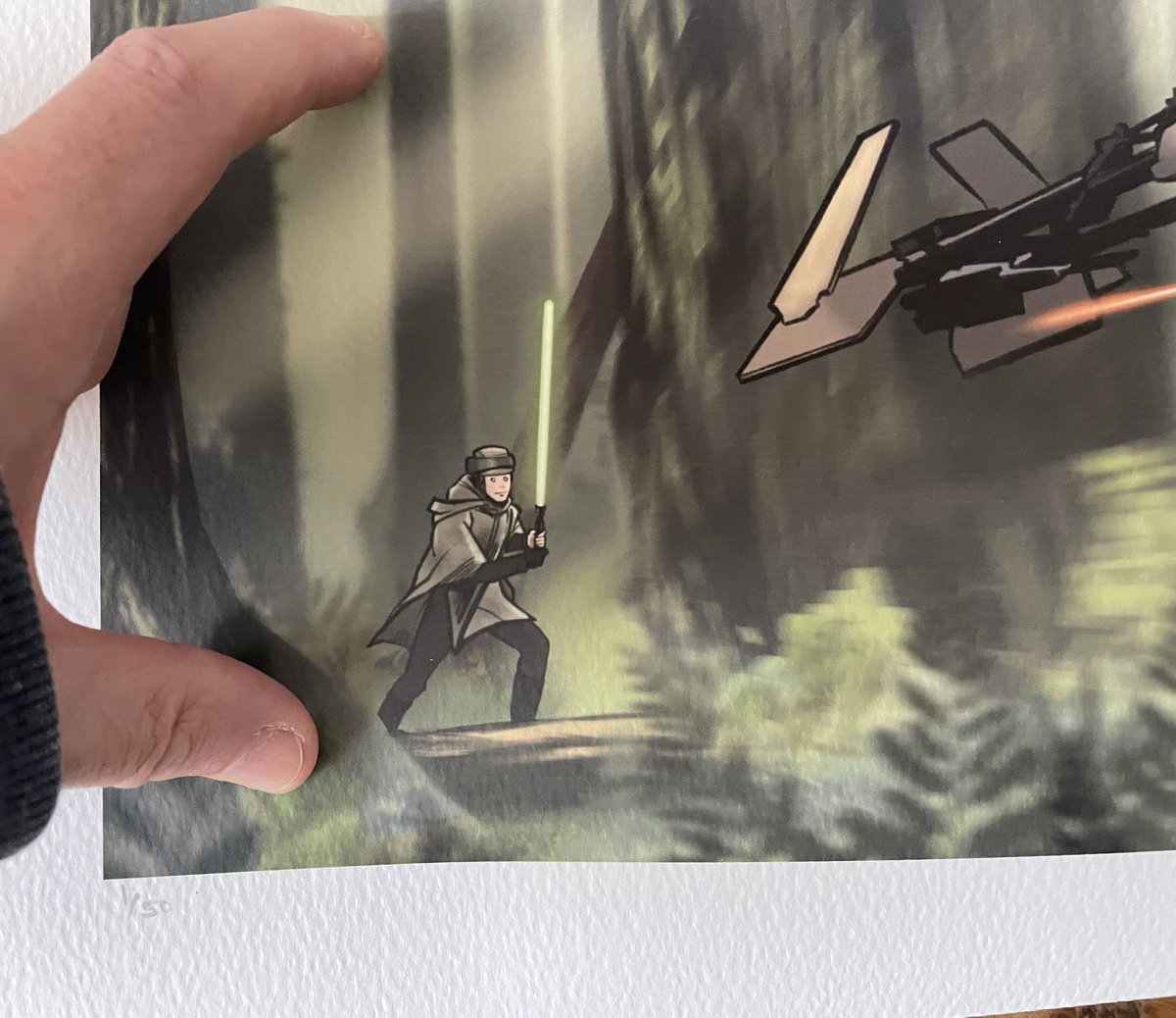 tokyosexwhale's tweet photo. COMPETITION TIME! As it’s the 40th Anniversary of Jedi I’ll give away this signed giclee print. 

To win  just RT and follow and I’ll pick a winner on Mon 29th May. 

Please do visit my shop https://t.co/QPnAuXidP9 

Good luck all! https://t.co/p8WXHma6Y4
