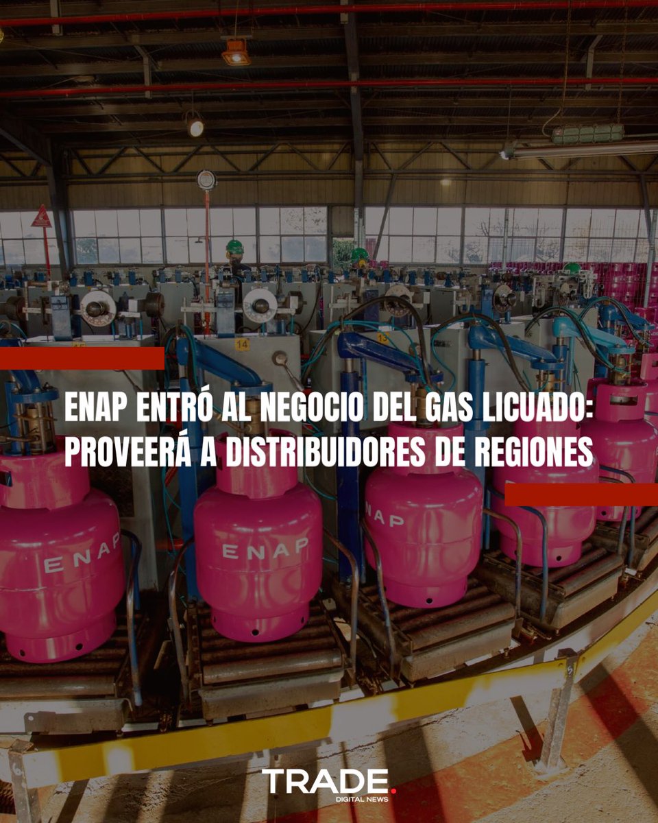 💡<a href="/EnergiaBiobio/">Energía Biobío</a> • <a href="/Enap_Informa/">Enap</a> | Iniciativa que nace en Chiguayante para lograr un precio justo permitirá a la petrolera a través de su filial Gas de Chile, proveer a distribuidores de las regiones de O´Higgins, Maule, Biobío y La Araucanía. 

🔖 trade-news.cl/2023/05/25/ena…