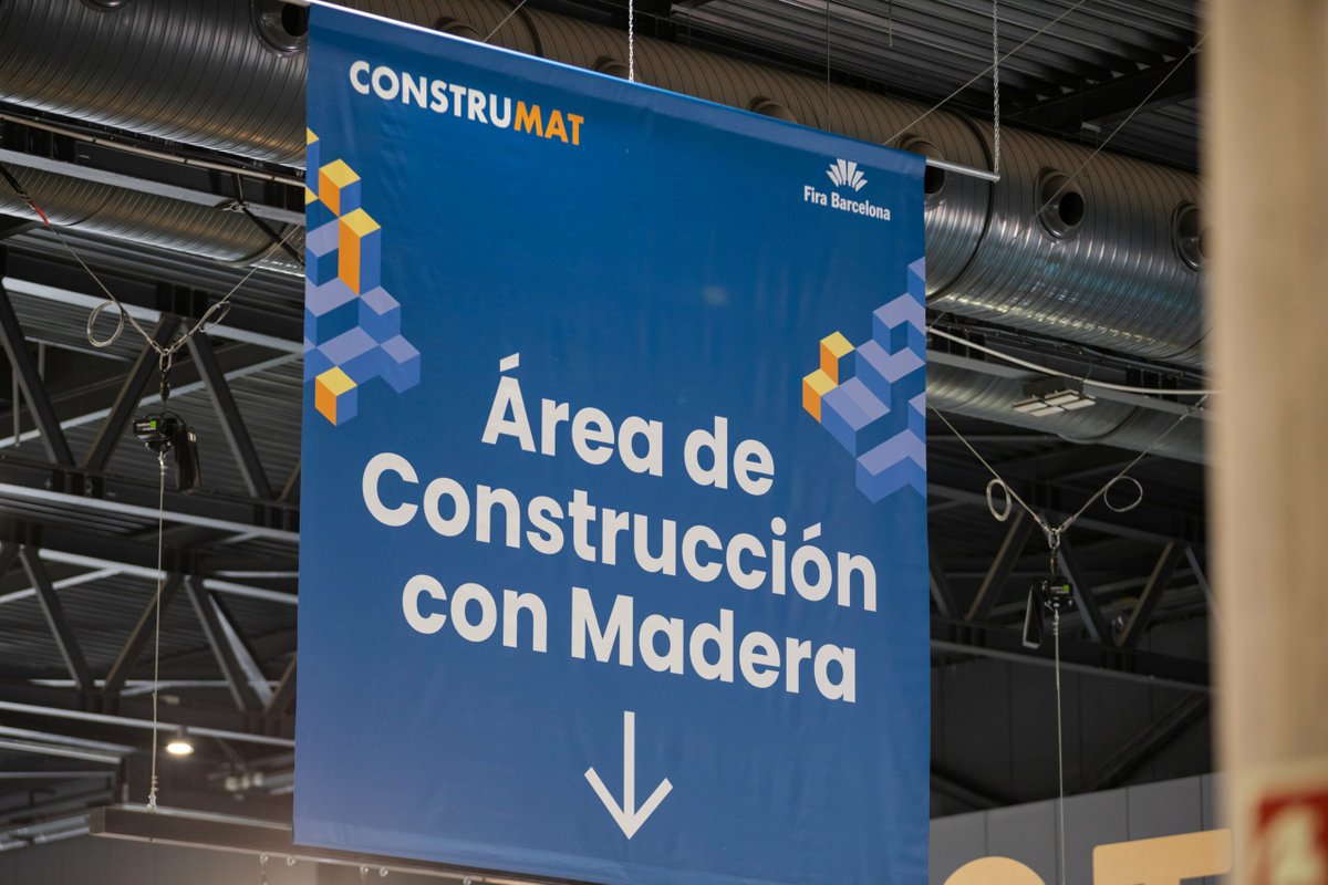 Aquesta tarda, a #Construmat presentarem el projecte <a href="/Woodmarkets_EU/">WOODMARKETS</a>: transformació digital al servei de la indústria de la fusta. #Construcció amb #fusta, construcció #sostenible, @Sudoe5