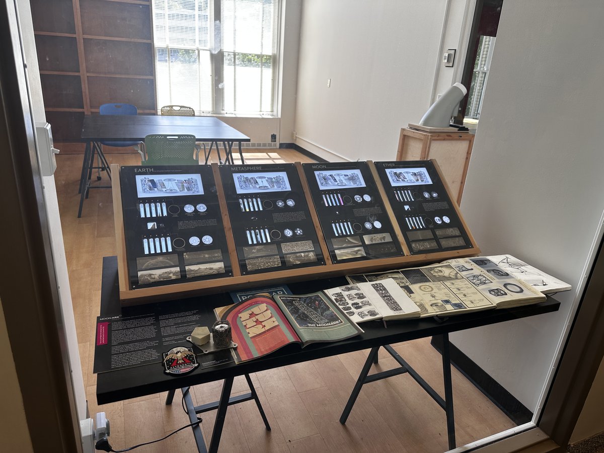 CMU_MoonArk's tweet photo. @CMU_MoonArk process, prototypes, and exhibit materials on display in @cmudesign this summer. Come see what we're sending to the moon. Expecting a successful launch soon! https://t.co/crU4ycKgQI