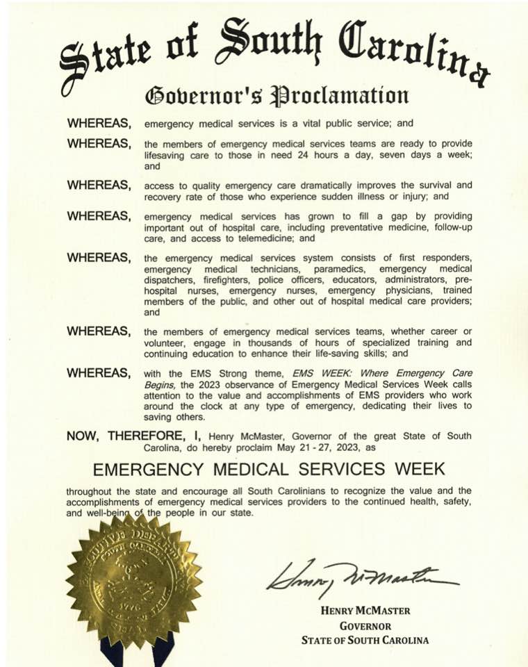 TCTCPrez's tweet photo. It's #EMSWeek, and I want to express my gratitude to the EMS professionals in our community who provide critical life-saving services each and every day. Your work is important and we appreciate you. https://t.co/69uInInsc5