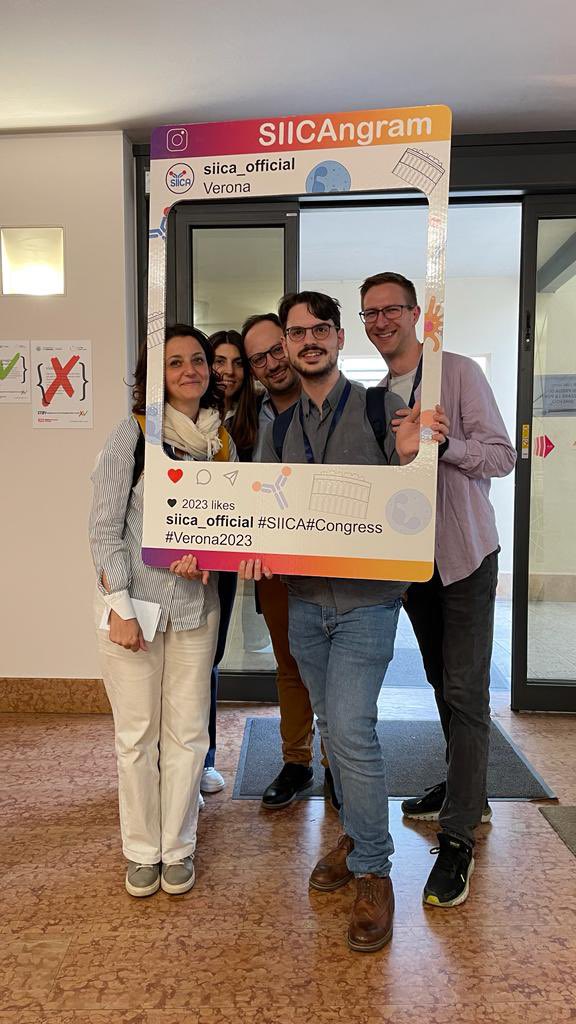 teresa zelante’s lab (@teresazelante) on Twitter photo Wonderful opportunity to share science and nice discussions with <a href="/MarcoGargaro/">Marco</a> and <a href="/FricLab/">Fric_Immuno_Lab</a> member Ondrej at #SIICA2023 Wonderful opportunity to share science and nice discussions with <a href="/MarcoGargaro/">Marco</a> and <a href="/FricLab/">Fric_Immuno_Lab</a> member Ondrej at #SIICA2023