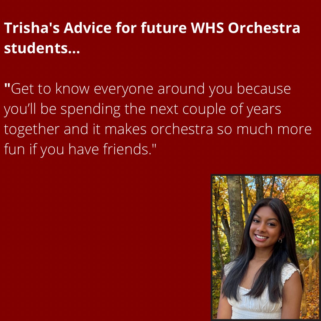 Congratulations, Trisha! We are proud of you! 🎉🎶🎻