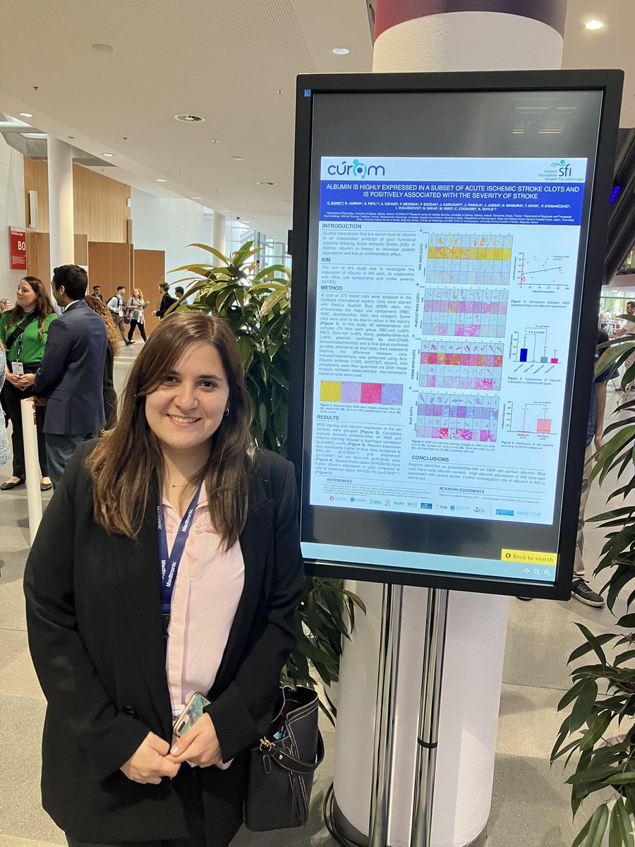 Doyle lab team members presenting at ESOC in Munich! Duaa Jabrah, Andy Douglas and Cansu Sahin
