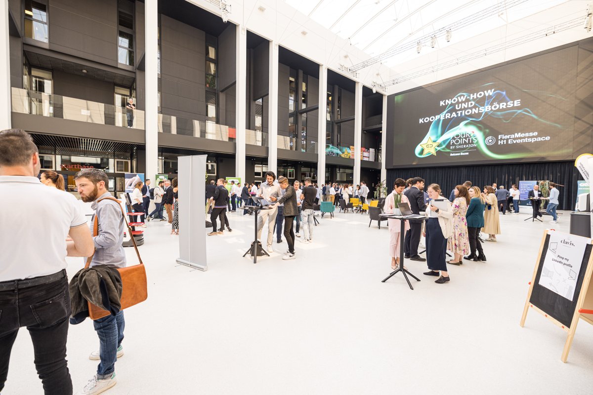 hoeller80's tweet photo. Unsere Know-how- und Kooperationsbörse.
Infos unter https://t.co/9eZV65PuAz
#fieramesse #fourpointsbolzano #networking #knowhow #business #cooperation #decisionmakers #exchangeexperience #networkofcompanies #unternehmensnetzwerk #excellentcompanies https://t.co/k22vdAsSaG