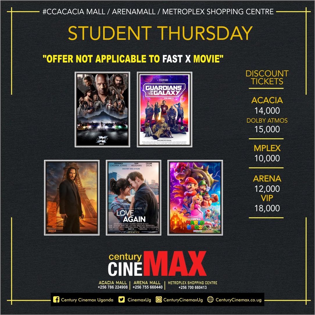 #StudentThursday
#NowShowing
#LowPrice
#FastX #NewRelease
 #CcArena #CcAcacia #CcMetroplex
Note: Offer is not applicable on #FastX