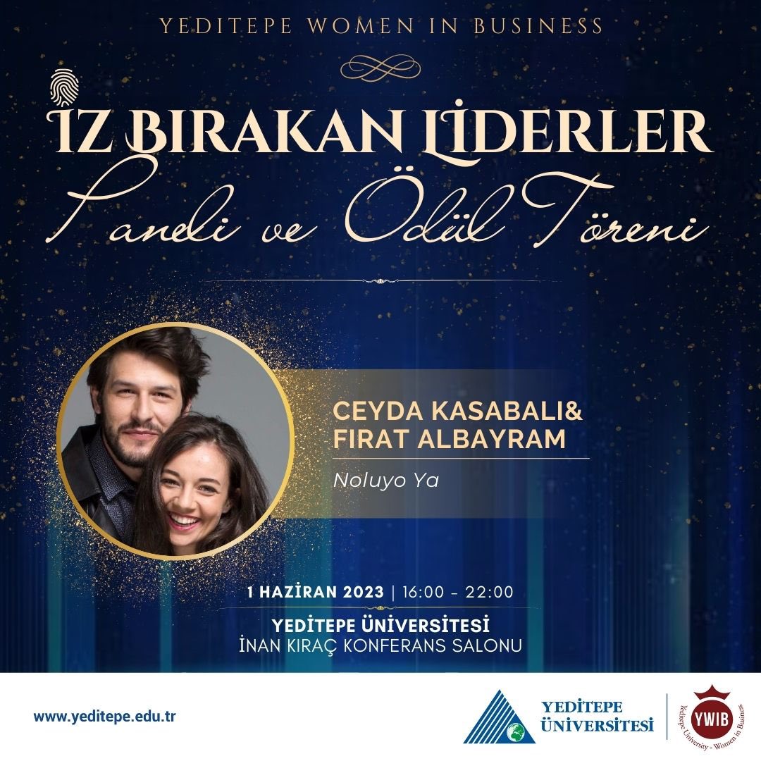 📣İz Bırakan Liderler Paneli ve Ödül Töreni konuklarımız açıklanmaya devam ediyor. "Noluyo Ya"  isimli YouTube kanalı içerik üreticileri Ceyda Kasabalı ve Fırat Albayram'a ödüllerini takdim edecek ve ilham dolu hikayelerini dinleyeceğiz.✨

Biletler için: biletino.com/e-nhs