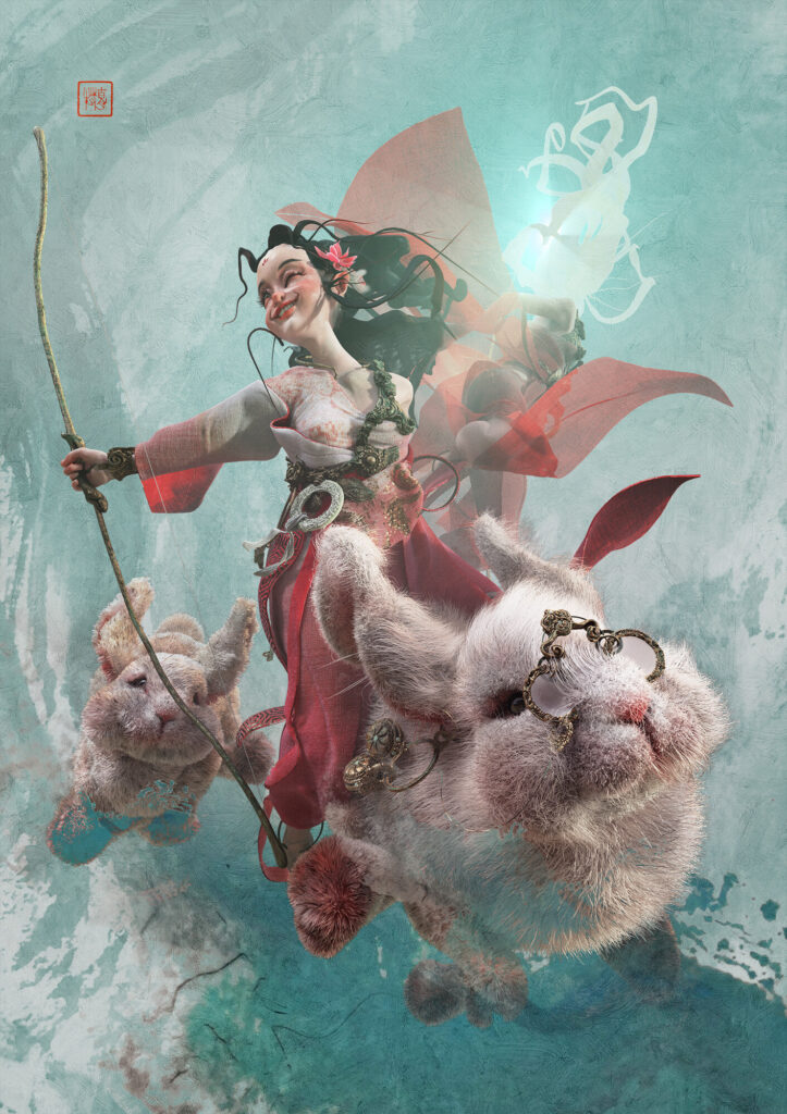 「The Art of Te Hu   Gallery and details :」|IAMAGのイラスト