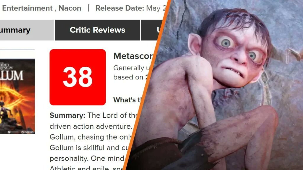 The Lord of the Rings: Gollum is now the worst reviewed game of the year.

vgc.news/news/the-lord-…