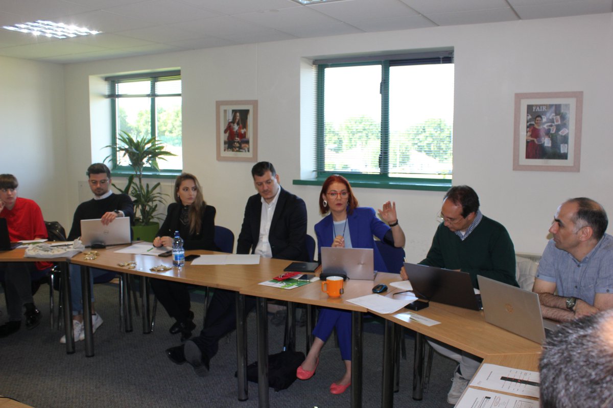 digigreenpost's tweet photo. The Consortium engaged in insightful discussions about achievements and challenges, emphasizing the power of collaboration and shared learning. @Elenafrz @SzebenyB @AScribellito @PostEurop @EU_Commission @EUErasmusPlus @iekAKMIedu @bkcon_eu @CPIPTIMISOARARO @eurocert @evbb_eu https://t.co/8bJPTq7RU5