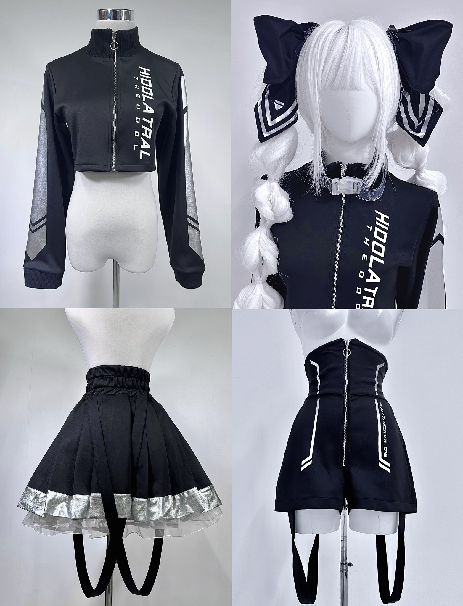 HIDOLATRAL THEODOL スカート テオドール学園スカート》BLACK | HIDOLATRAL THEODOL