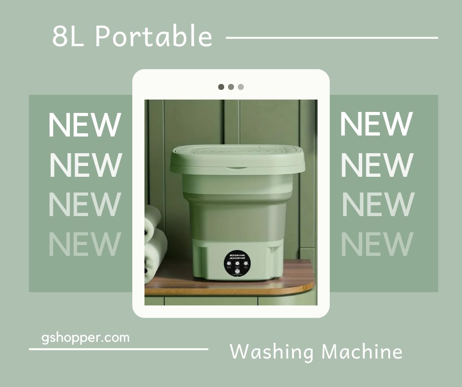 Gshopper_'s tweet photo. 🧺Small in size, big on convenience. Laundry on-the-go made easy with this portable washing machine! No more dirty clothes on your adventures.
💦Check out on Gshopper! https://t.co/R0tt8RZWP2
🛍#Convenient #Laundry #Portable #Cleaning #Gshopper https://t.co/MCekYs3vwJ