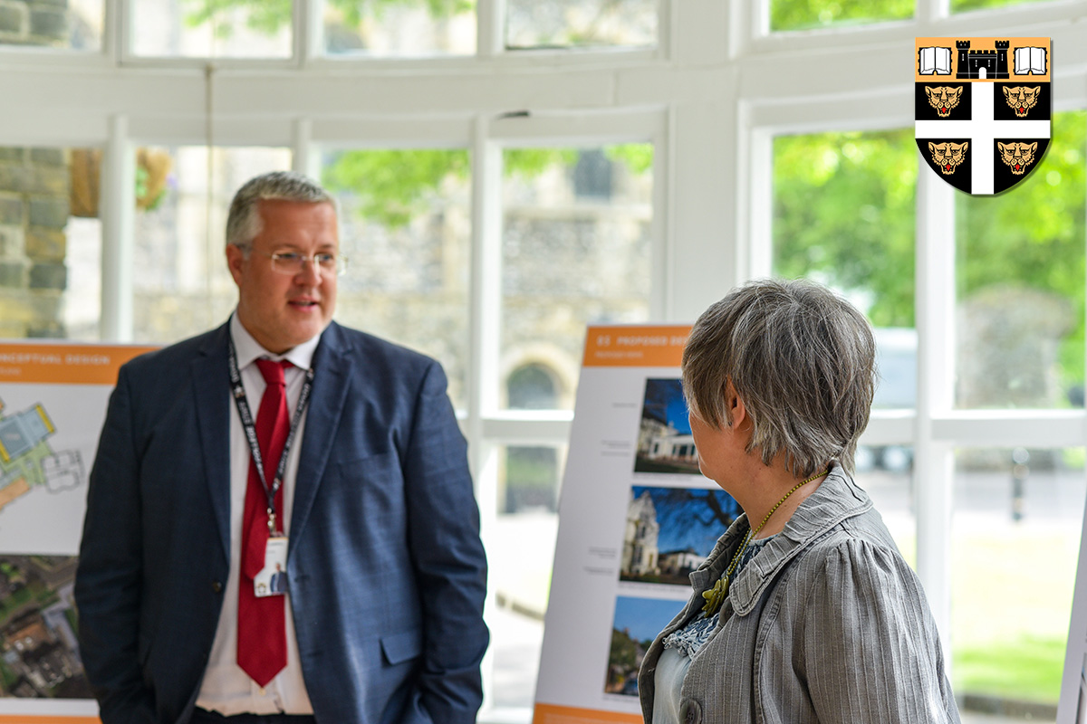 DoverCollege's tweet photo. Yesterday afternoon we were delighted to welcome local residents and organisations to a public consultation on the proposed development of a new Performing Arts Centre at the College. We are pleased to be working with @LeeEvansArchs on this exciting project. https://t.co/flM6IiS1c7