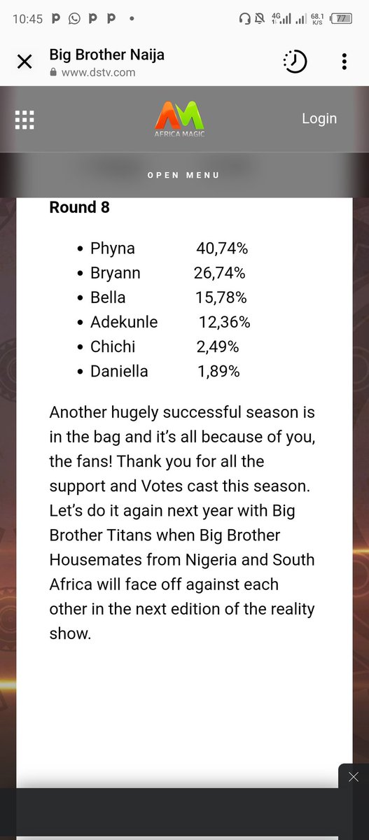 Okay so no bbnaija this year 
#BBNaija 
#BBNaijaReunion 
#BBTitans 
#KhosiTwala 
#PhynaTheElephant𓃰