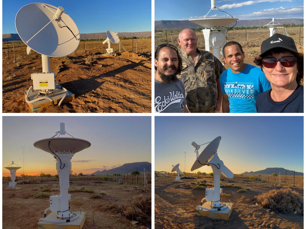 Boutemy Laure and the rest of the team established our sixth ground station in South Africa! 😊

Our ground stations are located in strategic places in order to have the best revisit time for the new constellation. .

Stay tuned for the next installation! 📡
#IoT #SatelliteIoT