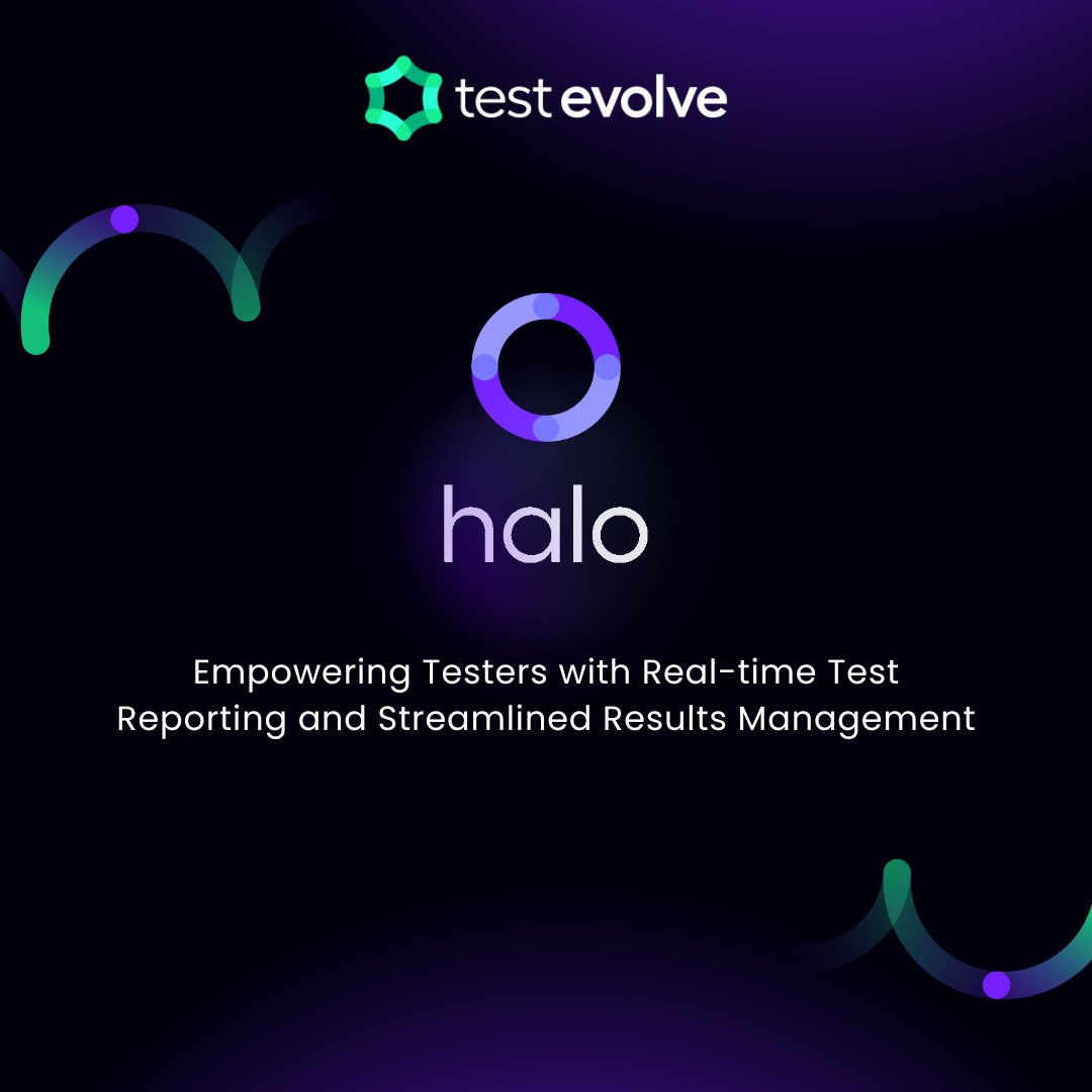 Test_Evolve's tweet photo. Level up your testing game with Test Evolve's Halo, the ultimate solution for real-time test reporting and streamlined results management. Book a Demo today - https://t.co/5w9nIsFUkw π #HaloTestReporting #StreamlinedResults #softwaretesting #TestingSimplified #SoftwareQuality https://t.co/gpMBrP2pu6