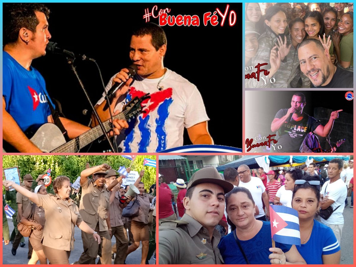 EjtoOccidental's tweet photo. #ConBuenaFeYo seguiré junto al pueblo cubano defendiendo nuestra soberanía y la REVOLUCIÓN.
Quien me quiera hacer mal, se va pa la PI,Quien me quiera explotar, no aguanto ni Pi. Ni creo en ni PI 3.14 https://t.co/Ir2wnCgkg6