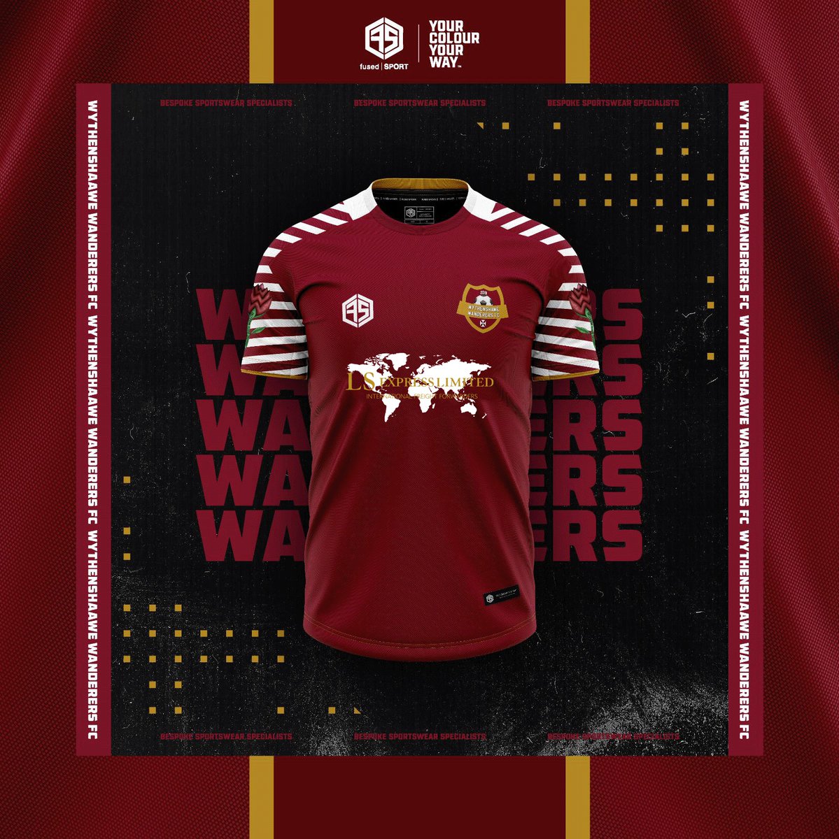 WythenshaweWanderersFC (@wythywanderers) on Twitter photo Delighted to announce <a href="/LSExpress23/">LS Express</a> have become club sponsors! 💫 Cannot thank you enough! ❤
Here's to a new partnership 🤝🙌
The new kits will be on order shortly designed by <a href="/fusedSPORTMCR/">Fused Sport - Manchester</a>..... 👀 at our home kit for next season! 😍
#upthewanderers Delighted to announce <a href="/LSExpress23/">LS Express</a> have become club sponsors! 💫 Cannot thank you enough! ❤
Here's to a new partnership 🤝🙌
The new kits will be on order shortly designed by <a href="/fusedSPORTMCR/">Fused Sport - Manchester</a>..... 👀 at our home kit for next season! 😍
#upthewanderers