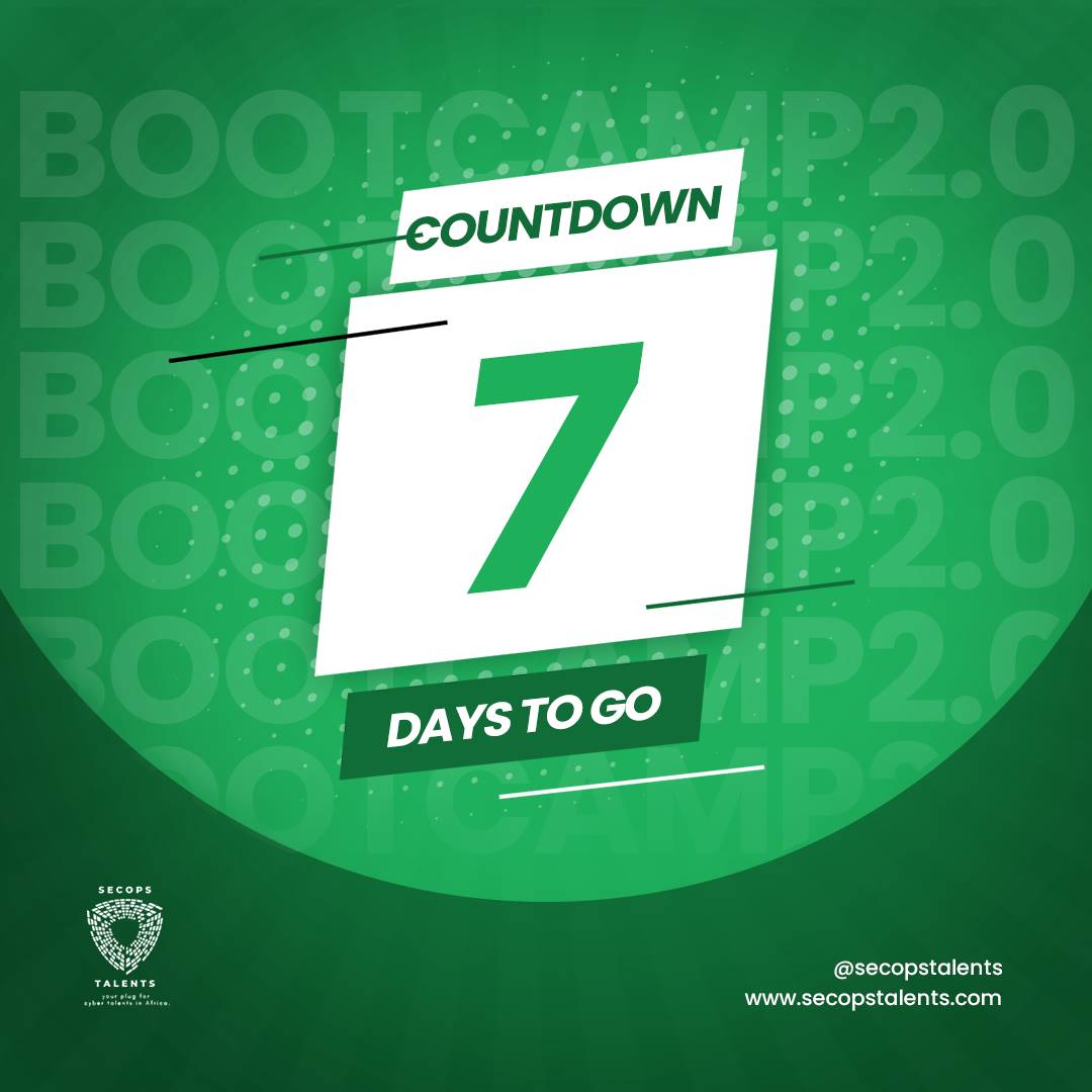 secopstalents's tweet photo. Still holding back? 🤷🏻♀️🤷🏻♀️
Register: https://t.co/TDrgpzUl5c
#secopstalents #countdown #cybersecurity https://t.co/YHMHR4AQ5Y