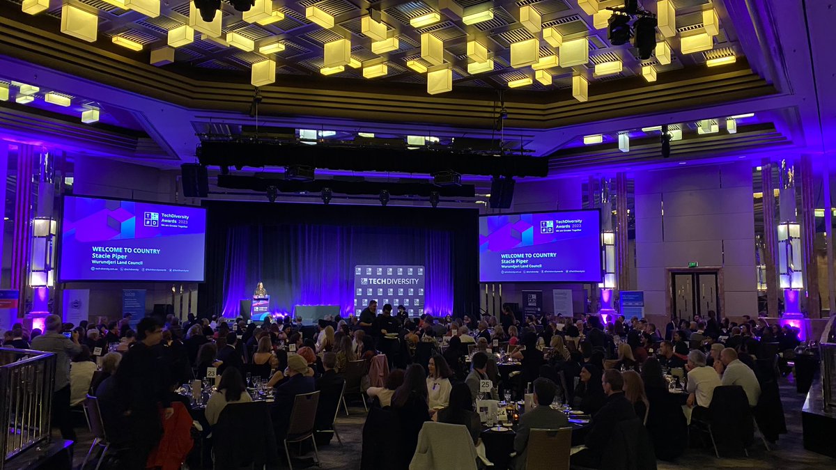 The #2023tdawards are underway! Good luck to all the nominees! #techdiversity