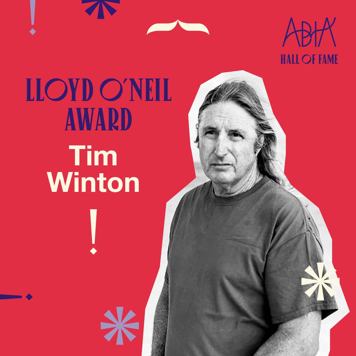 The Lloyd O’Neil Award for the #ABIA2023 Hall of Fame is presented to Tim Winton, in recognition of his dedication to championing reading, bookshops, publishers and fellow authors. Congratulations Tim!