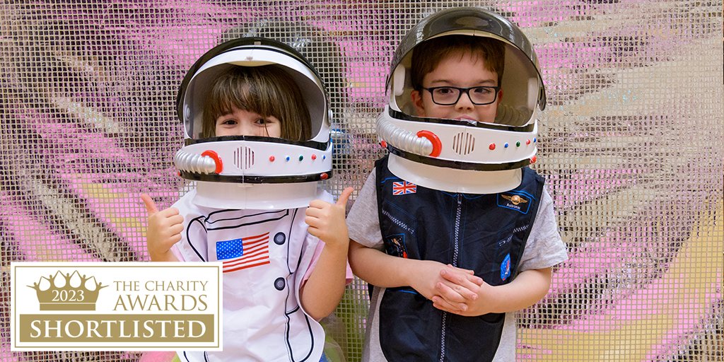 Meet the shortlist:
<a href="/lightyear_fdn/">Lightyear Foundation</a>  and <a href="/FlamingoChicks/">Flamingo Chicks</a> are shortlisted for delivering a programme of active learning classes designed to use STEM topics to teach life skills, build confidence, inspire curiosity and bring fun to disabled children.

More: charityawards.co.uk/lightyear-foun…