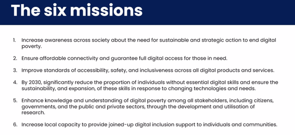 Here is the plan set out by @DigiPovAlliance to end digital poverty by 2030!

#NationalDeliveryPlan #NDP2023 #digitalpoverty