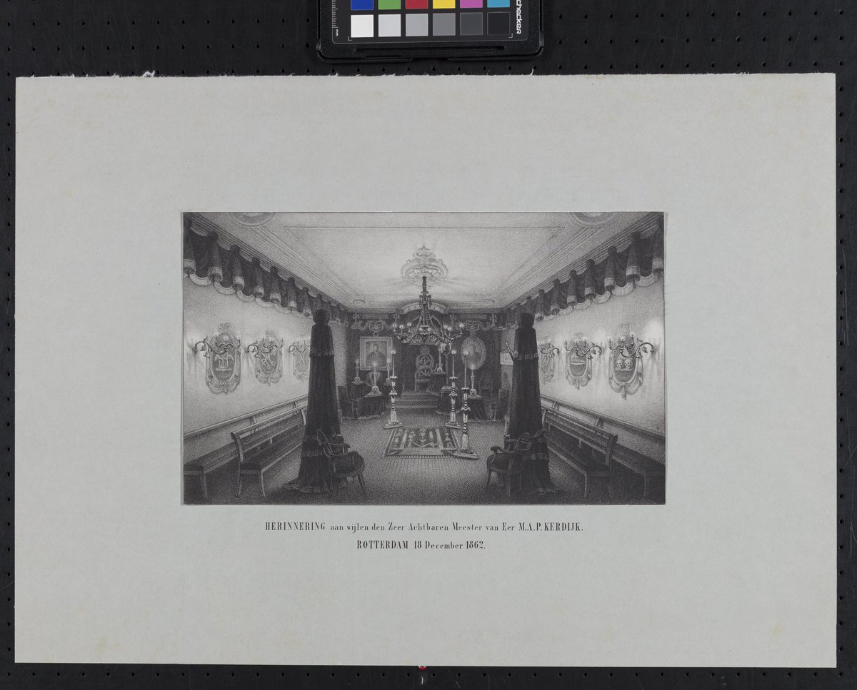 timmietovenaar's tweet photo. En een kennismaking met een erfgoedcollectie, of eigenlijk collecties die ik nog niet zo goed kende ... Dank hiervoor @StichtingOVN.

[&amp; een haakje naar Rotterdam, uit de collectie van het @stadsarchief010, de Rotterdamse vrijmetselarij loge in 1862 https://t.co/BtsekdnIlA] https://t.co/XIZmpsYm03
