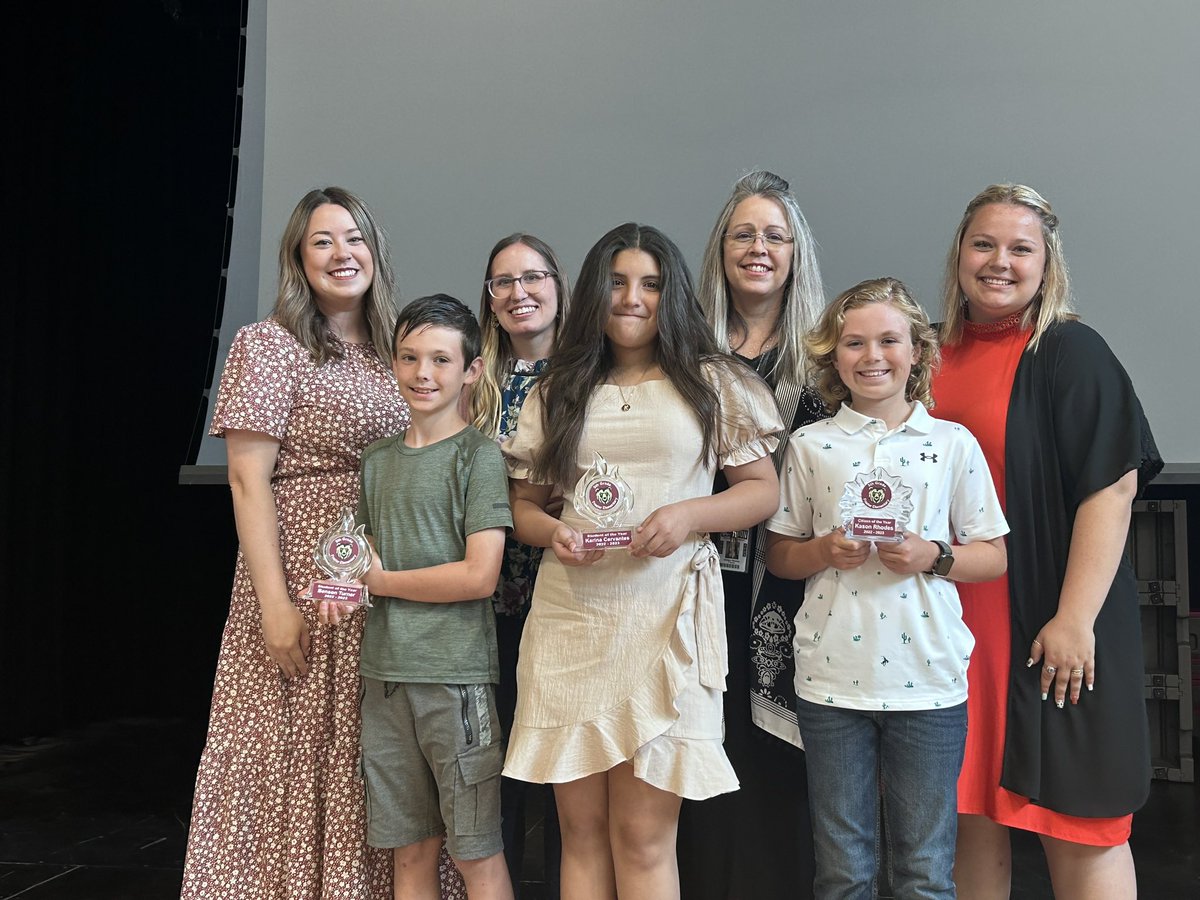 5th Grade Awards!  Be Kind. Spread Joy. Chase your wildest dreams!  On behalf of the entire Frazier Bear family I would like to wish our 5th graders the best of luck as they begin their next chapter.  We love you and will miss you!  #FrazierStrong