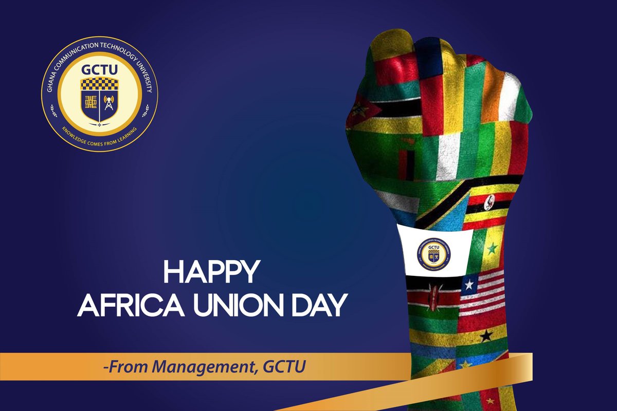 Happy African Union Day to Africans in general and Ghanaians in particular!
#AfricanUnionDay
#GCTU