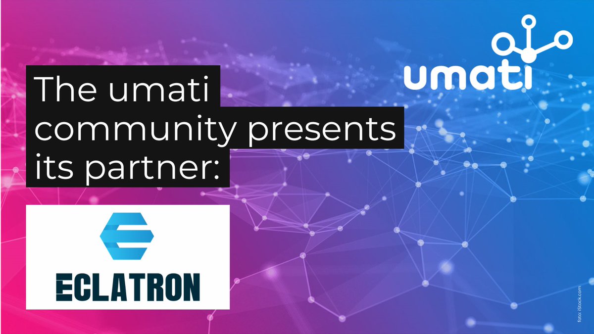 Today #umati presents its partner <a href="/eclatrontech/">Eclatron</a> from India. Great to have you as a part of our growing #community.

#interoperability #OPCUA