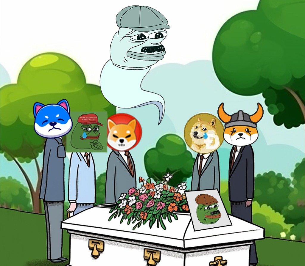 Papa army, we're sorry to say Papa didn't make it.. However, his will hides a treasure! He left behind a legacy, a treasure to unveil. Brace yourselves for some upcoming news. This journey is far from over, we're just turning a new page! $PAPA #TheFatherOfAllMemecoins #MemeFi